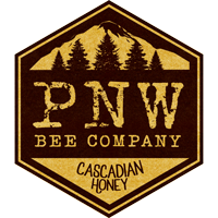 PNW pacific northwest honey local logo